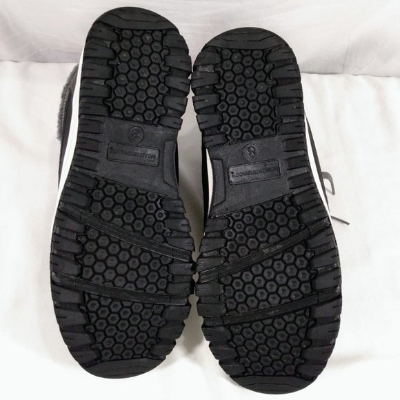 Weatherproof Slope Memory Foam Men's Sneaker Boots Knit Collar-Grey-Various Size - Picture 5 of 5